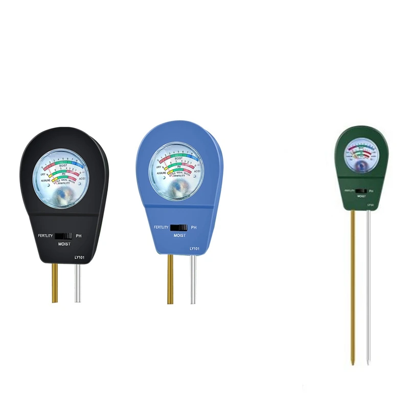 

Soil Moisture Meter For Plants, 3-In-1 Soil PH Meter Plant Water Meter, Soil Tester For Plant Care, Soil Test Kit