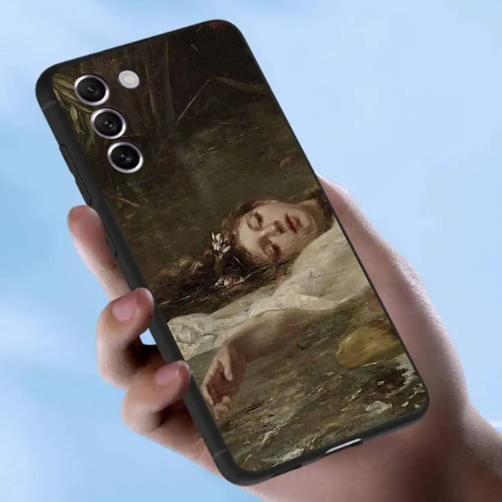 Фото Чехол с рисунком эпохи Возрождения для Samsung Galaxy Case S25 S23 S22 S21 S30 S20 S10 Ultra Plus FE Мягкий чехол из ТПУ №5