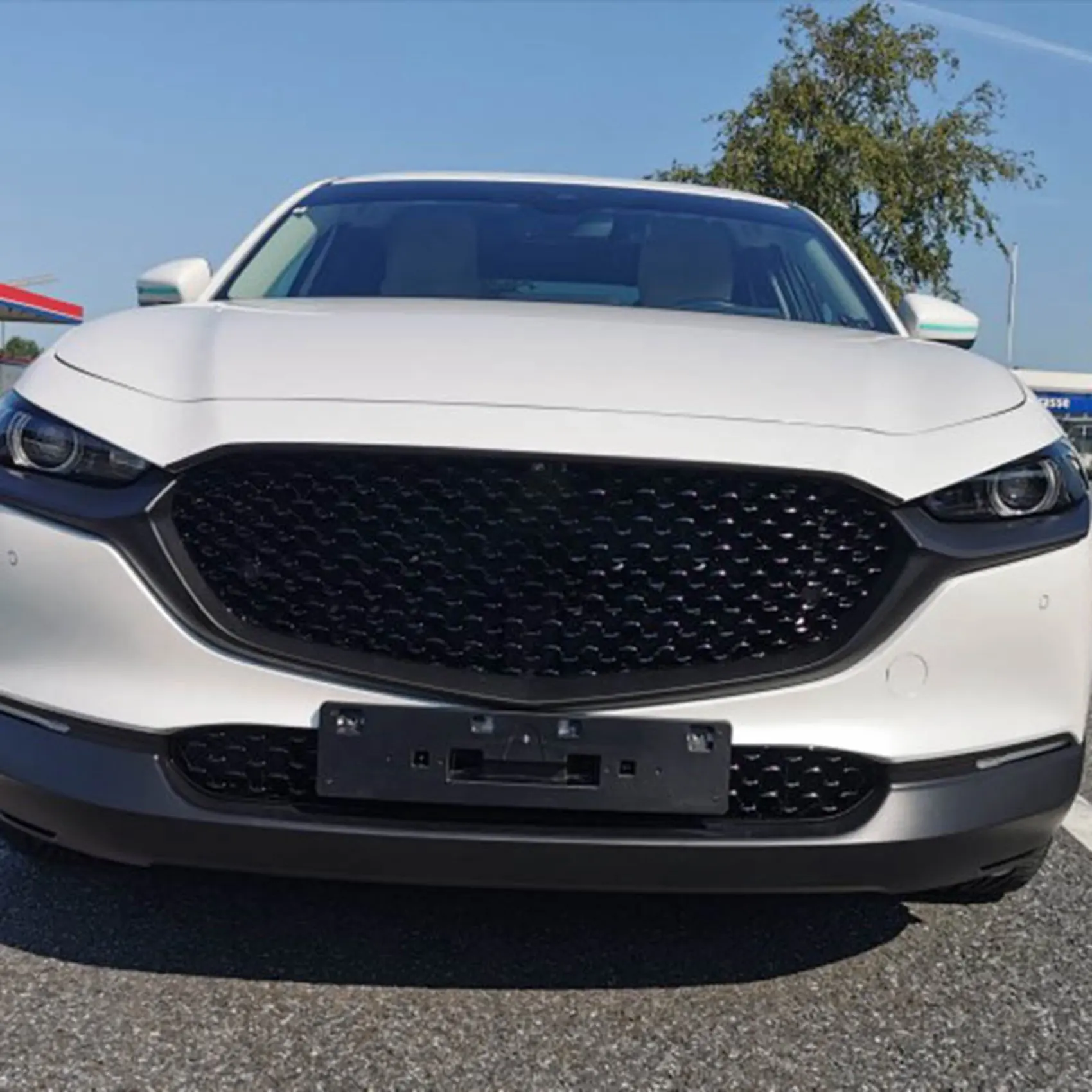 6 шт. передняя и нижняя решетки радиатора для Mazda CX30 CX-30 2020-2021