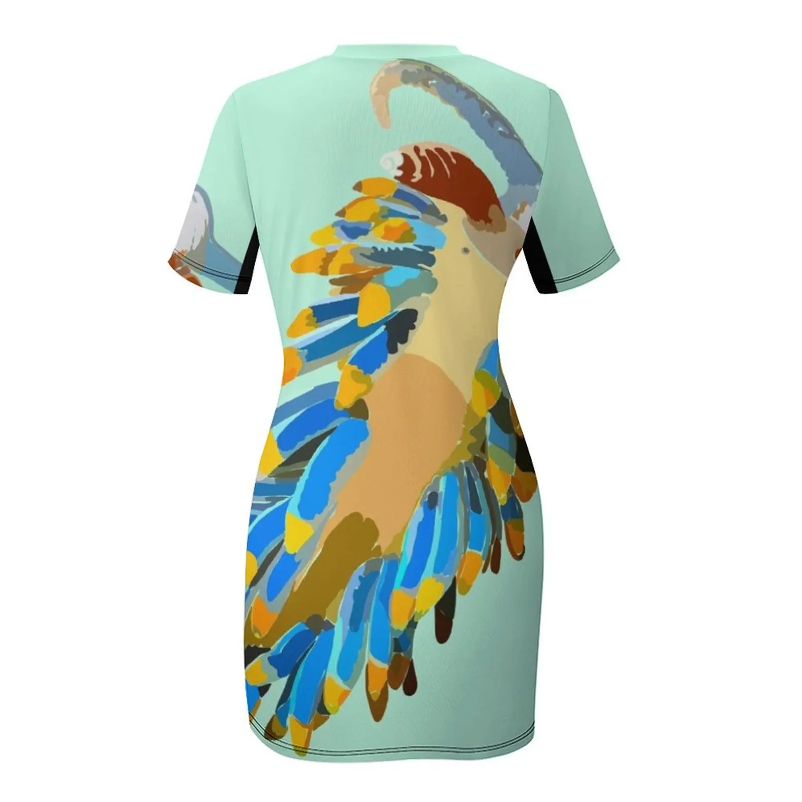 Nudibranch платье с короткими рукавами сексуальное для женщин летняя одежда юбка