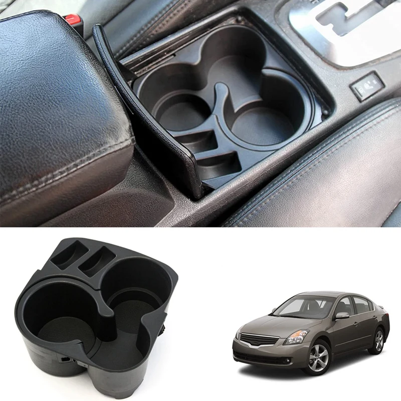 

68431-Ja00a Car Front Center Console Water Cup Holder Drink Liner Insert For Nissan Altima 2007-2012