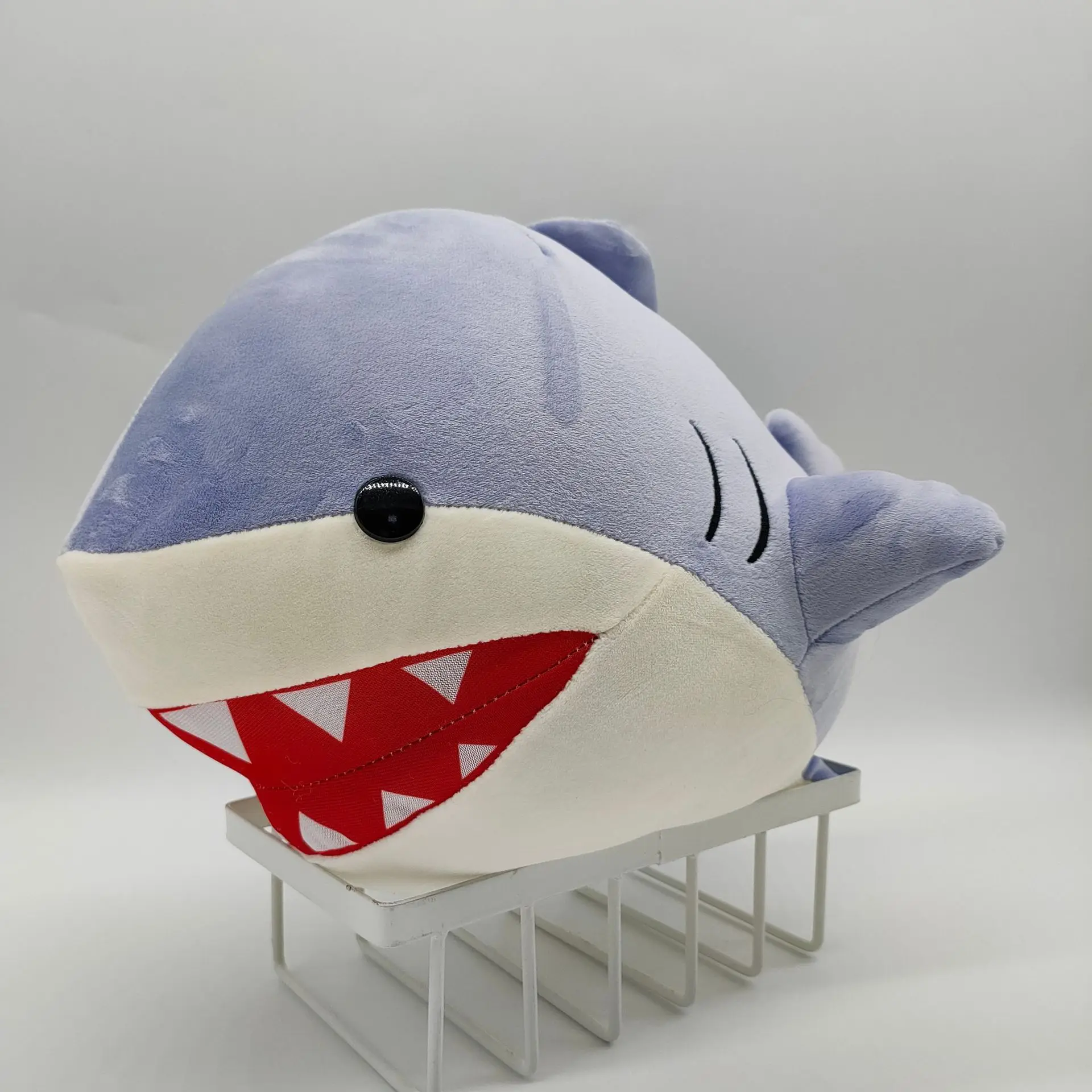 

Shark Commander Brand New Anime Final Fantasy XIV FF14 Cute Shark Soft Plush Doll Plush Toy Cartoon Christmas Gift 30 cm