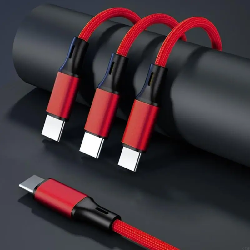 G7NE Multi USB Type C Зарядное устройство CABLE BRAID 3 в 1 Многочисленное шнур |