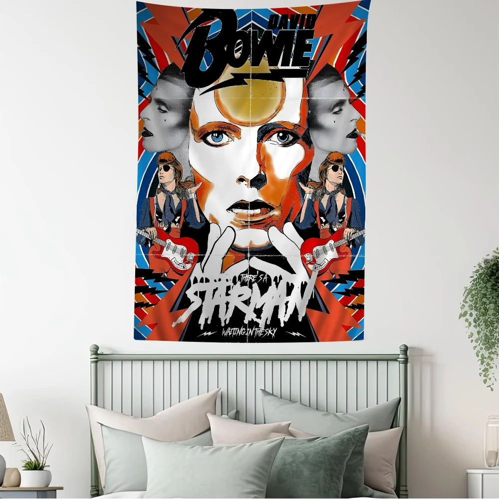 D-David_B-Bowie DIY настенный гобелен для гостиной дома и общежития Декор Настенный декор
