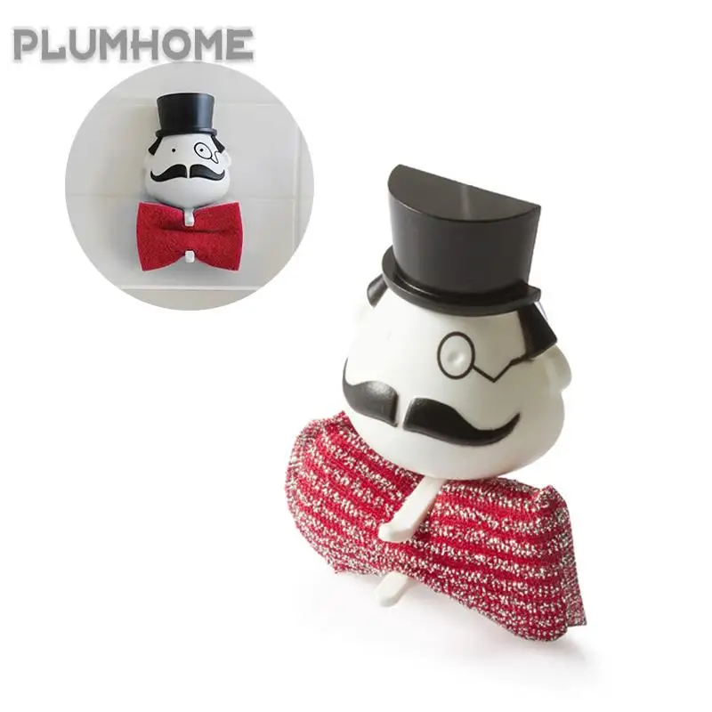 

Держатель для раковины, милый сливной стеллаж для губки, без отверстий, бытовые принадлежности, держатель для губки