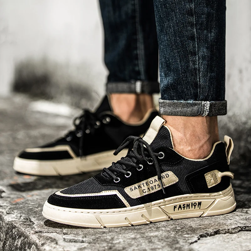 

Summer Men Outdoor Work Casual Skate Board Shoes Street Style Run Sport Sneakers