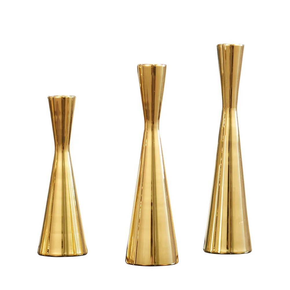

Holder Holders Candlestick Stand Flower Table Wedding Vase Shelf Taper Gold Mantel Trumpet Candlesticks Pillar Candelabra Tall