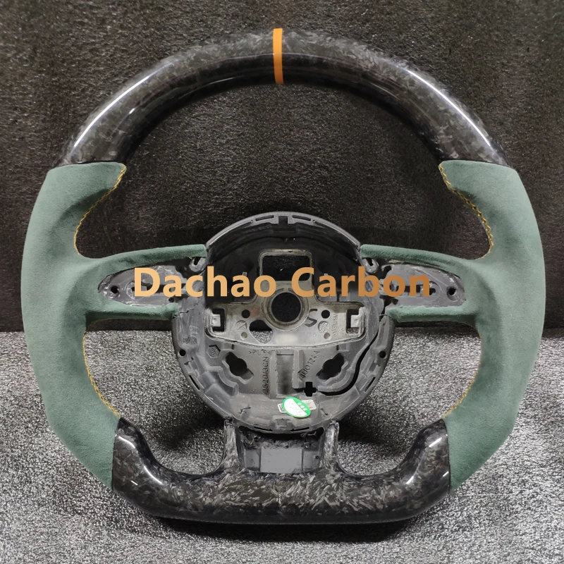 

Real Carbon Fiber Steering Wheel for Audi A1 A6 A7 S6 S7 2010 2011 2012 2013 2014 2015 2016 2017 2018 Custom Style