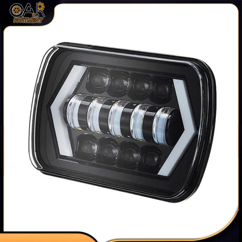 

Удобные СВЕТОДИОДНЫЕ фары 55 Вт 5x7 7x6 дюймов, светодиодная лампа головного света, водонепроницаемый прочный ДХО с ближним и дальним светом