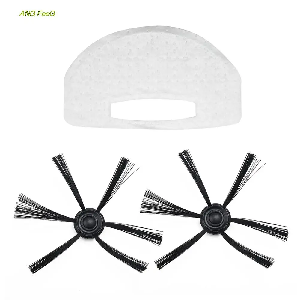 

2* Side Brushes 1*Filter Kit Replacement Attachments For Home Household Cleaning Parts For Isweep S320 Sweeper Vacuum Cleaner