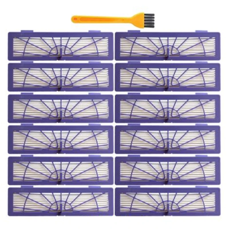 

Фильтры НЕРА для пылесоса Neato Botvac D/Connected Series D7 D80 D85 D3 D75 D5 70E 75 80 85, 12 шт.