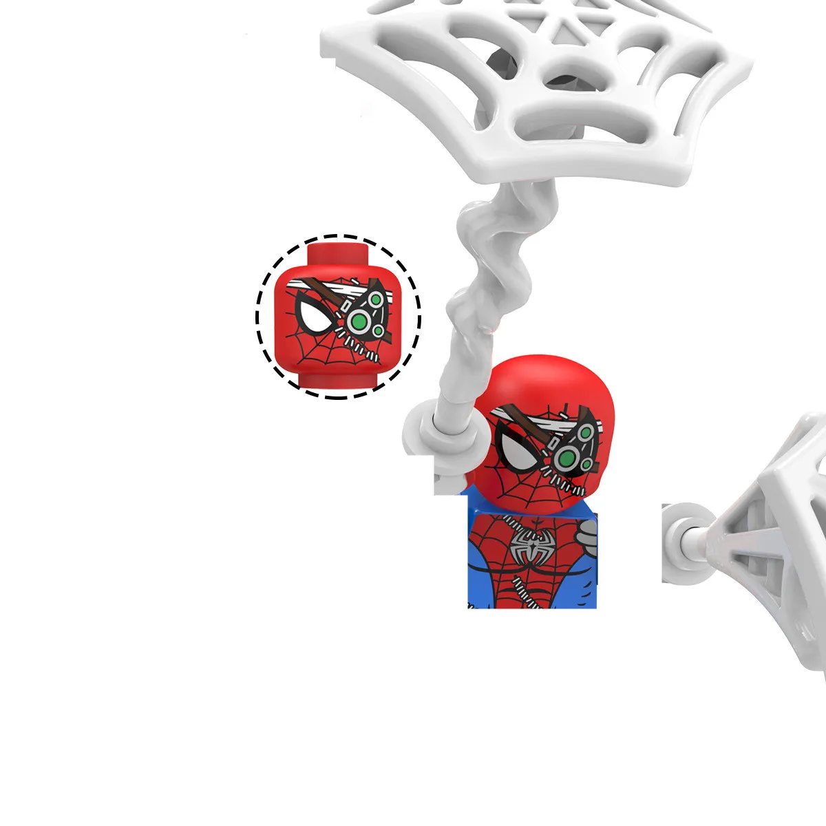 Новые супергерои миниатюрные фигурки паука-Гвен кирпичи Веном строительные