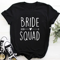 bachelor party bride squad t shirt bride team bride to single bachelor party bride top bridesmaid short sleeve wedding party tee