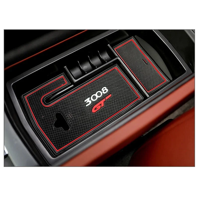 Для Peugeot 3008 GT Hybrid 2016 2017 2018 2019 2020 2021 2022 2023 Автомобильная центральная консоль