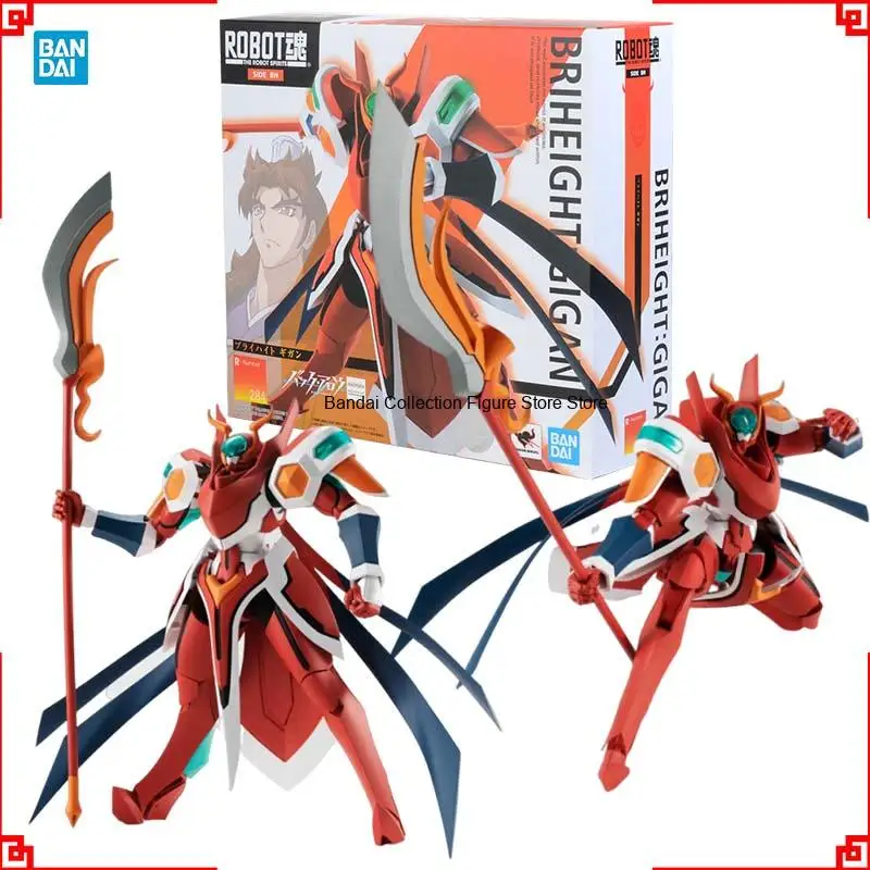 Фото Конструктор Bandai BACK ARROW Model Kit Roboto Spirits Briheight Gigan: Аниме-фигурка, коллекционная модель, игрушка для мальчиков, подарок №1