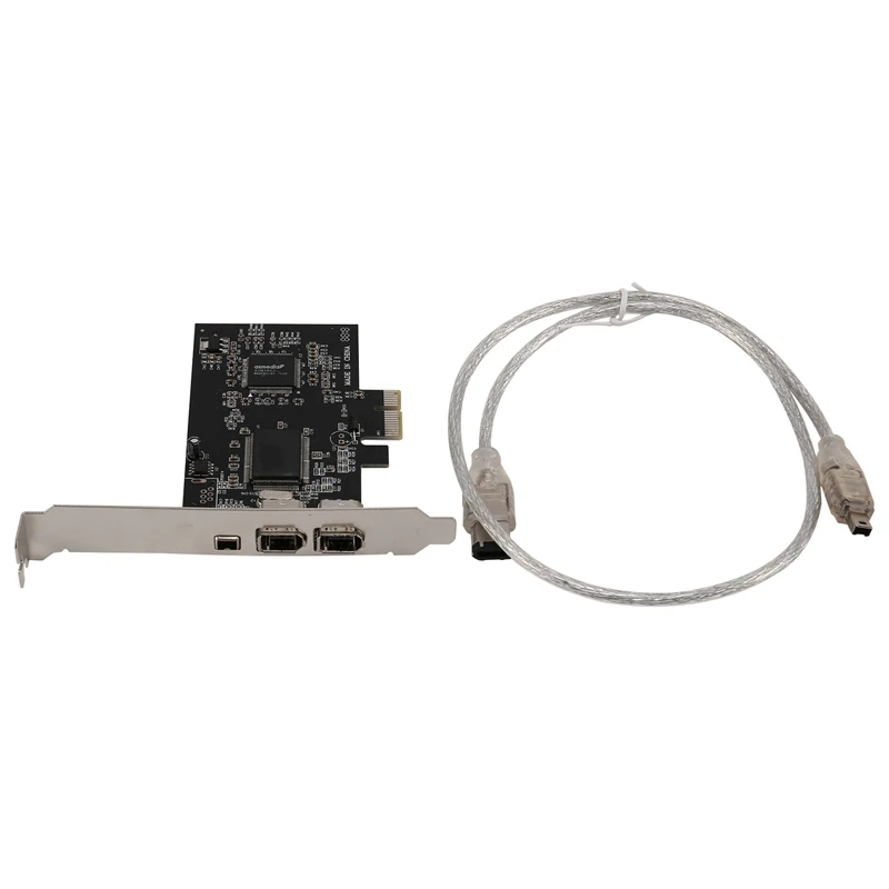 

Карта Firewire 1394, Pcie 3 порта 1394A Firewire, PCI Express на внешний контроллер адаптера IEEE 1394