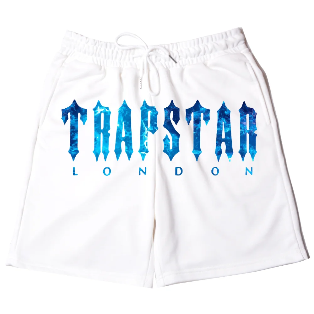 

Hot 2022 Trapstar London Summer Casual Men Shorts Man Pants Bermuda Cotton Breathable Beach Boardshorts Pants Men Sweatpant