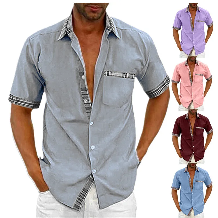 

Summer Shirts for Men Ropa Hombre Chemise Homme Camisas De Hombre Camisa Masculina Blouses Men Clothing Shirt Roupas Masculinas