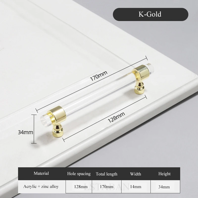 Ручки для шкафов LEIBEEAN цинковый сплав