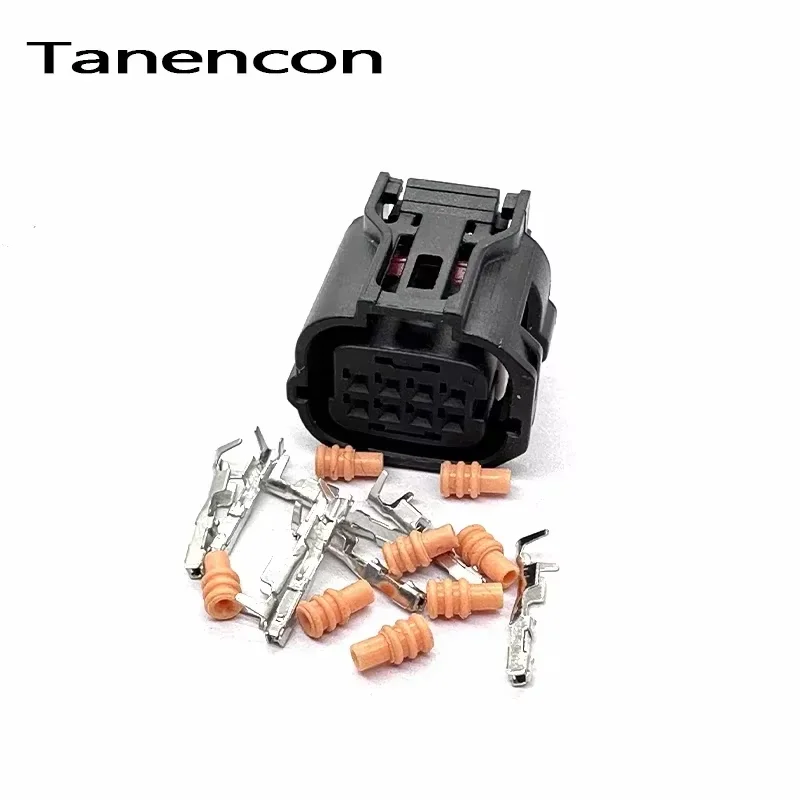 

1 комплект, 8-контактный автомобильный бампер, радарный датчик, разъем реверсивного радара, автомобильная вилка инжектора 6189-1240 для Toyota