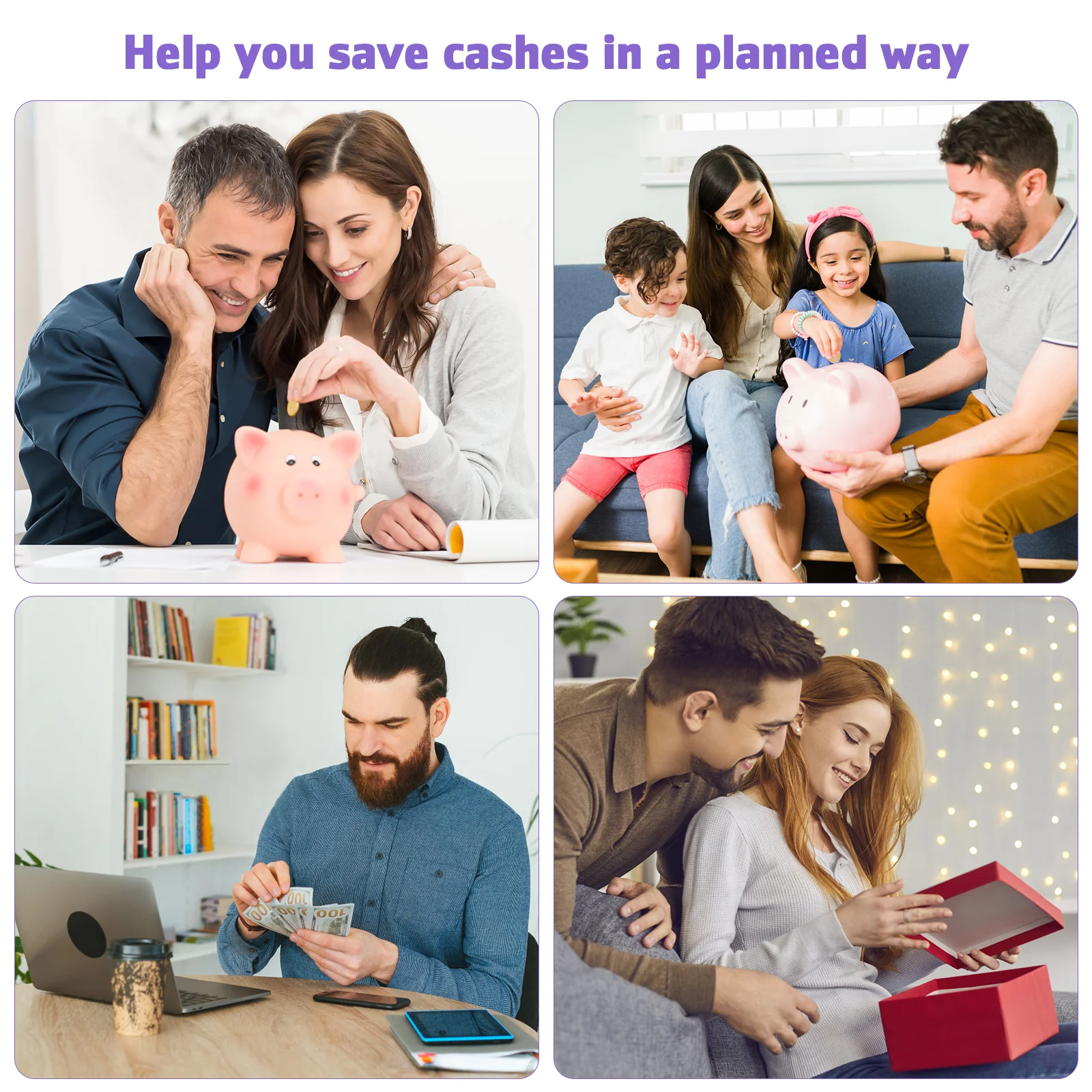 Блокнот-органайзер для сбережений денег и с конвертами