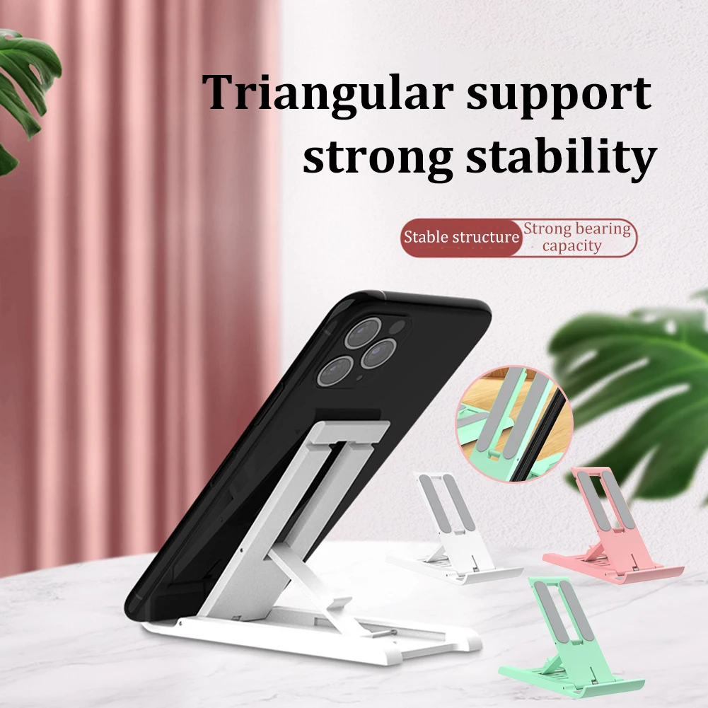 

Foldable Phone Stand Adjustable Desktop Bracket Tablet Stand Holder Six-gear Angle Adjustment Compatible With IPad And Phone