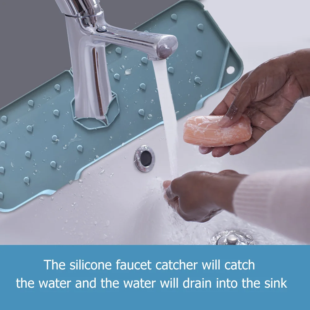 

Оборачивающаяся столешница для крана, защищающая впитывающая деталь для раковины, брызговик, трость воды для кухни, ванной комнаты