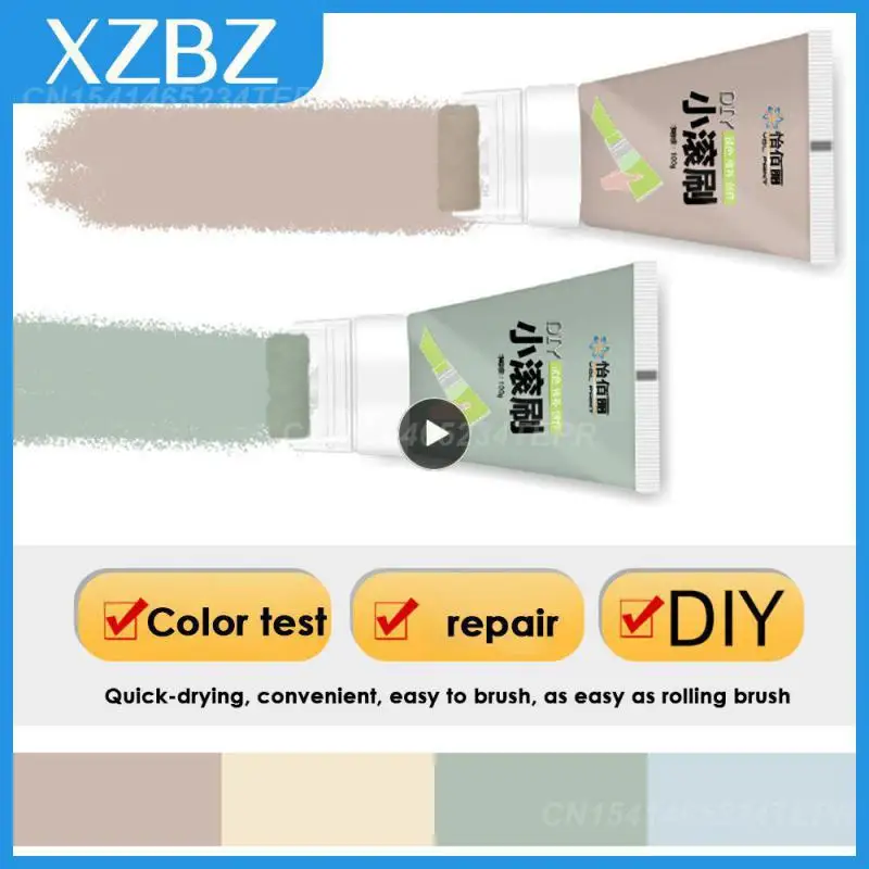 

White Roller Latex Repair Paste Cracks Emulsion Paint Refurbishment And Repair Repair The Inner Wall Of Wall Paste Wall Repair