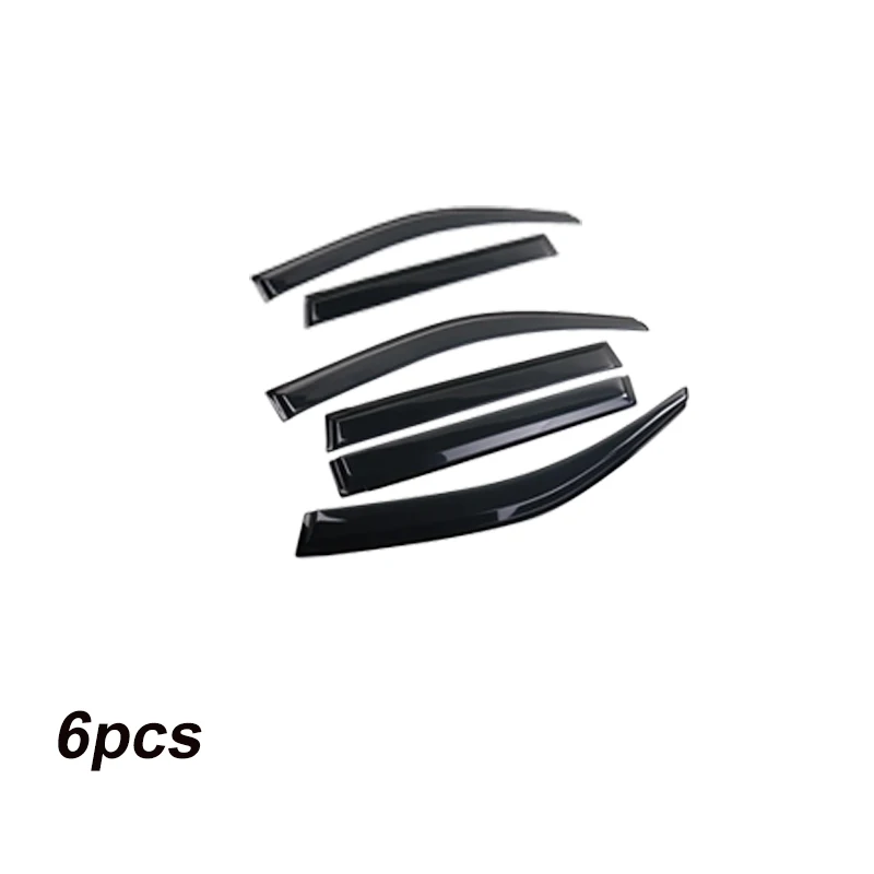 

Дефлекторы окон для Zeekr 9X 2026, комплект обвеса 2025-2027, вентиляционные козырьки, солнцезащитные накладки, ветровики, автомобильные аксессуары