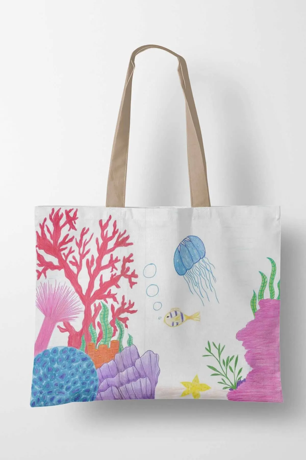 

Женская пляжная сумка-тоут, Модный летний вместительный топ на плечо с рисунком