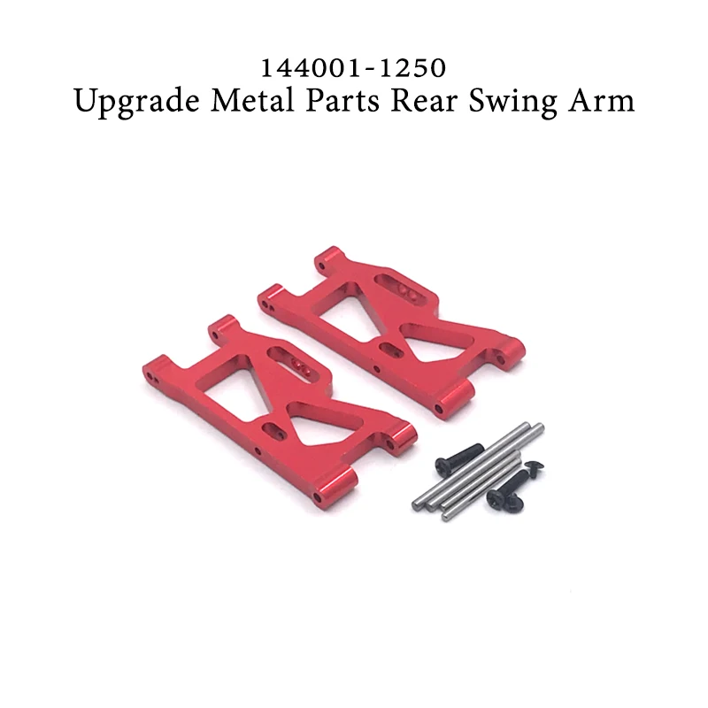 

WLtoys 144001 RC Car Spare Parts 4WD Metal Arm 144001-1250 Upgrade Metal Rear Arms Back Swing Arm 1/14