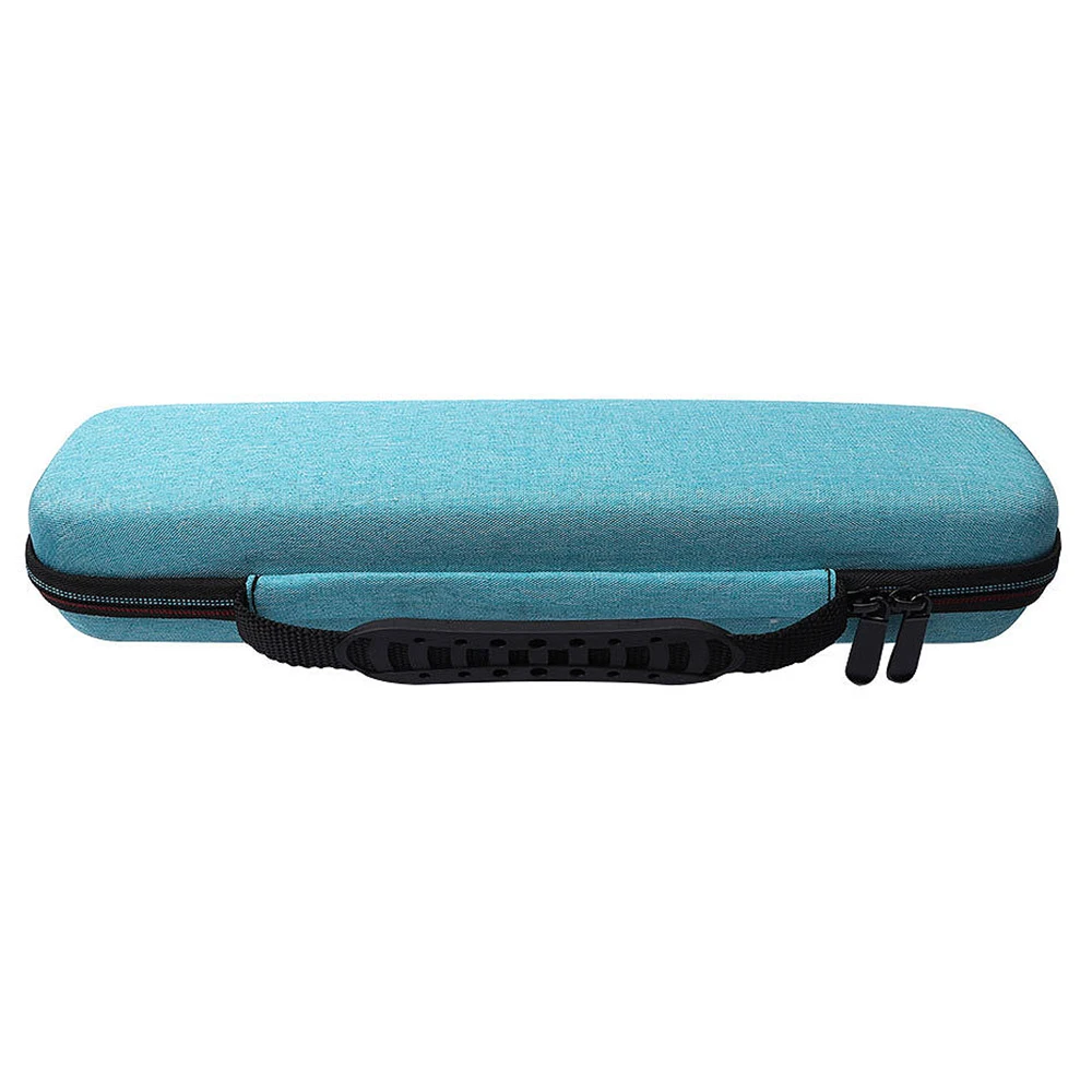 

Hair Straightener Protective Case EVA Hard Shookproof Storage Bag Box for Braun Anti-Slip Drop-Resistant - Light Blue
