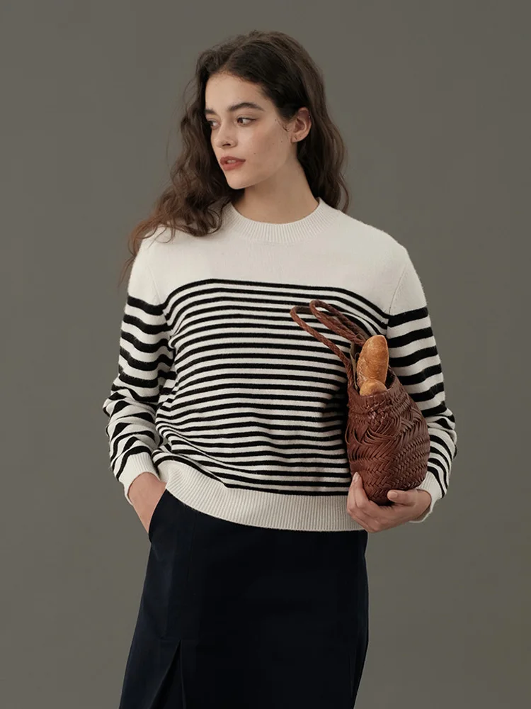 Ecru Soli однотонный белый уже разные осенний вязаный свитер для девочек в разную