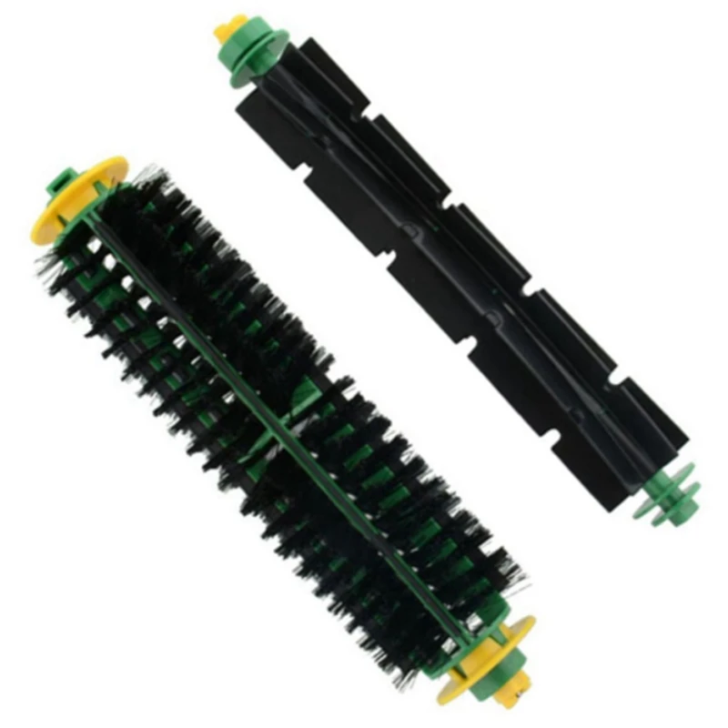

1Set/2Pcs Bristle Brush +Flexible Beater Brush For Irobot Roomba 500 Series 550 570 Clean