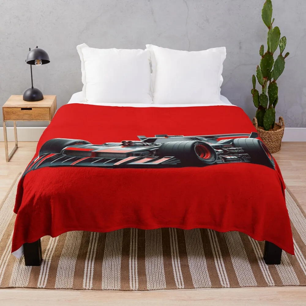 Mecha Speedster: Racing in the Future Mazinga-///// Плед теплое зимнее мягкое одеяло в клетку