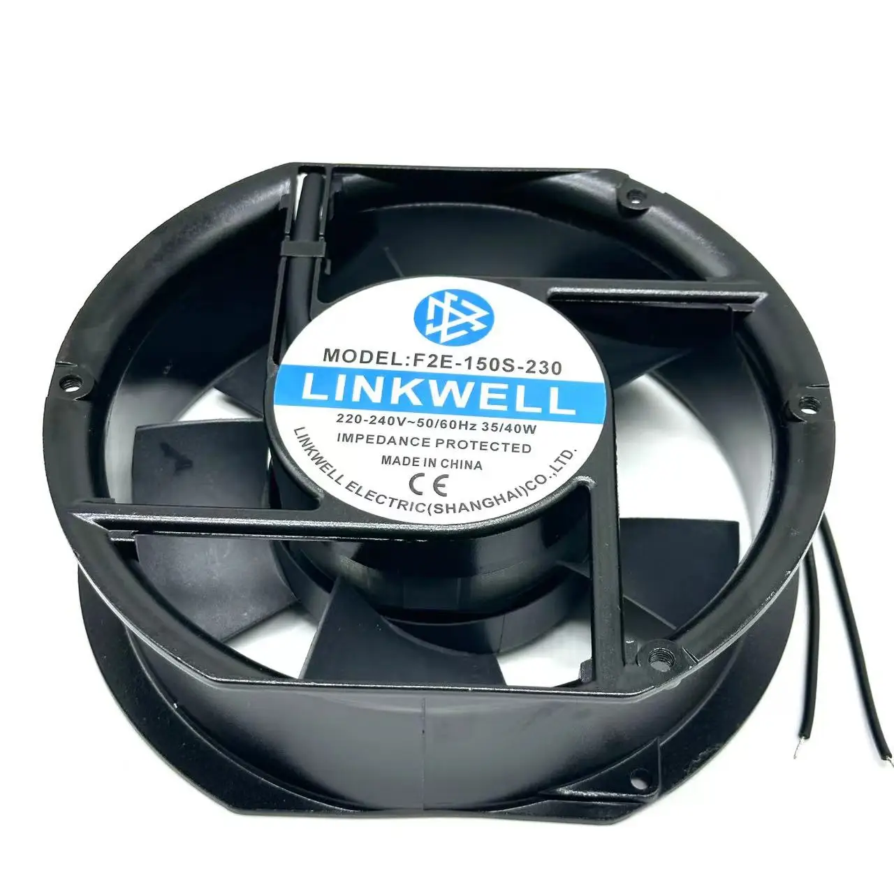 LINKWELL F2E-150S-230 AC 220 35/40W 2-проводной Вентилятор охлаждения сервера