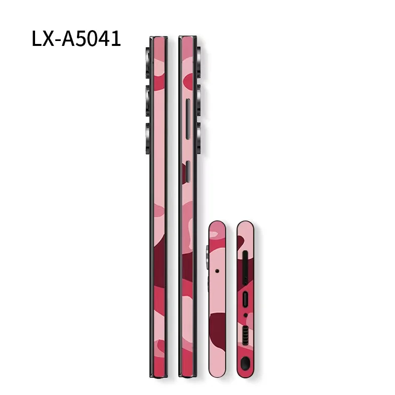 2PCS Anti-Scratch Phone Side Sticker Hydrogel Frame Film For SAMSUNG Galaxy S23 Ultra S22+ S22 Matte Edge Protect Skin Wrap