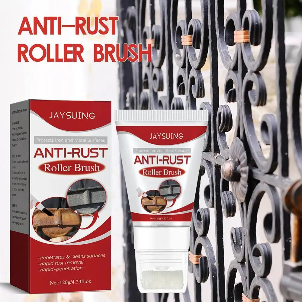 

120g Anti-Rust Primer Roller Brush Rusted Parts Conversion Rust Remover Iron Cleaner Derusting Anti Corrosion Protection G5Q2