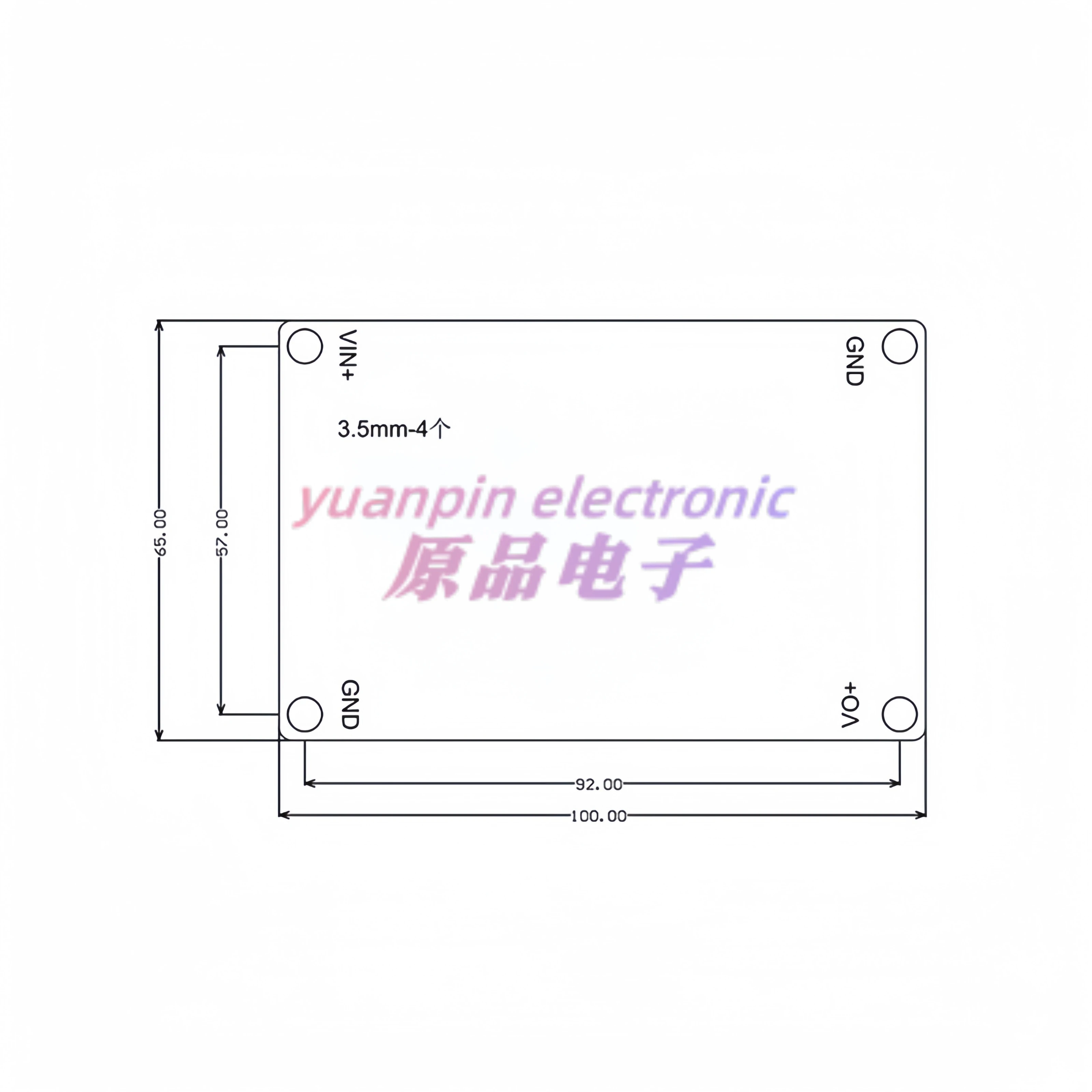Автоматический повышающий и понижающий модуль постоянного тока в постоянный 3000
