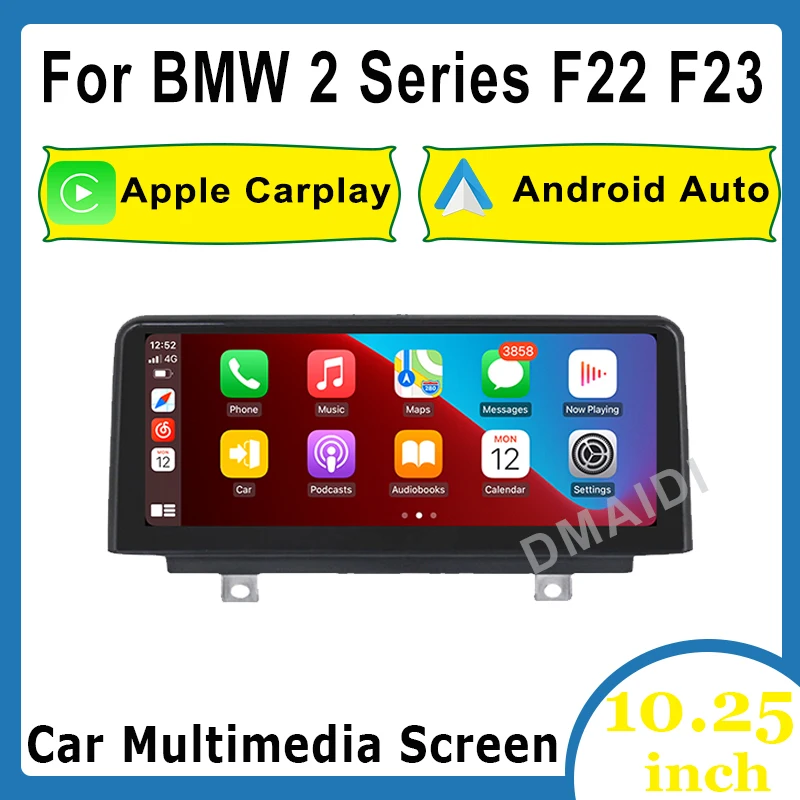 

8.8inch Car Multimedia Wireless Apple CarPlay Android Auto for BMW 2 Series F22 F23 2013 - 2017 Original NBT System