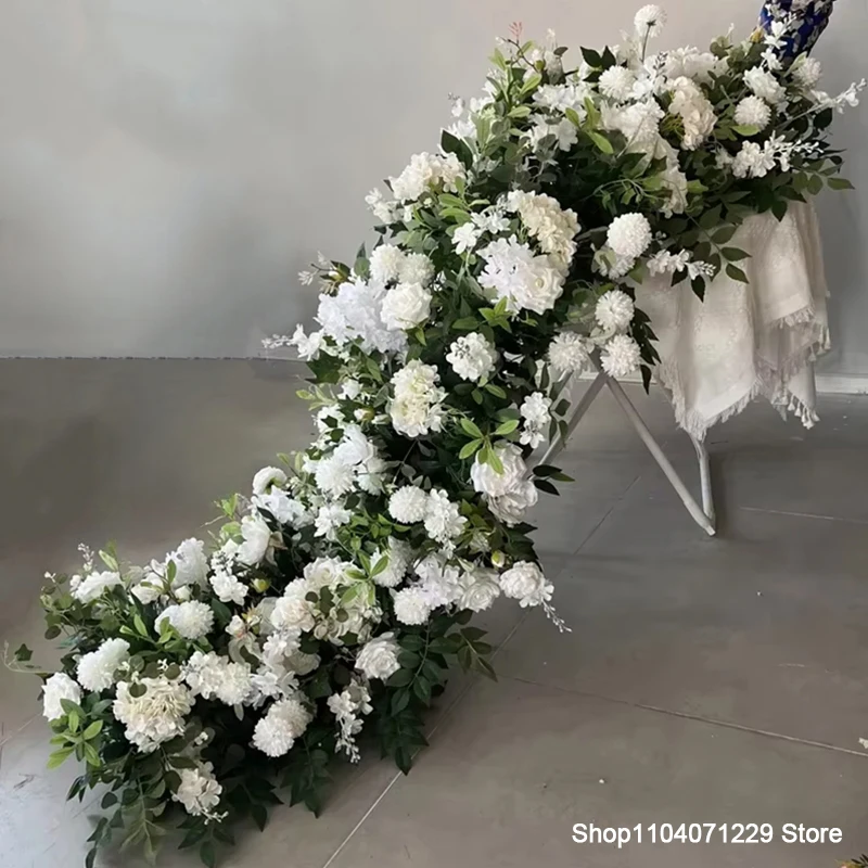 Роскошные цветочные дорожки искусственные цветы для стола центральное