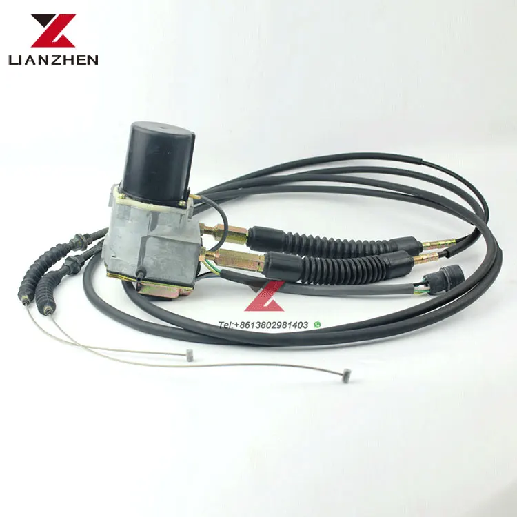 

Throttle Motor Assy Stepper Accelerator Motor For CAT320 320L E320V2 double cables Excavator