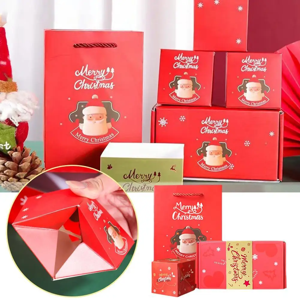 Рождественская коробка-сюрприз взрывной подарок создающая интерактивную