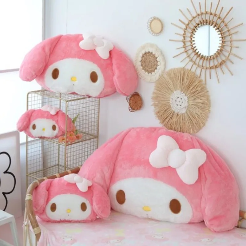 

Kawaii Sanrio My Melody плюшевая кукла-подушка диван в стиле аниме Подушка офисная Подушка для сна одеяло плюшевые игрушки из мультфильмов украшения ...