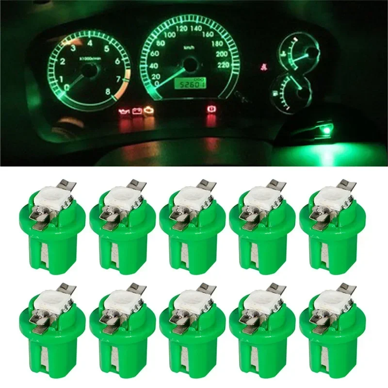 10 шт. B8.5D 509T B8.5 5050 Led 1 SMD T5 лампа Автомобильный датчик Speedo лампочка приборной панели