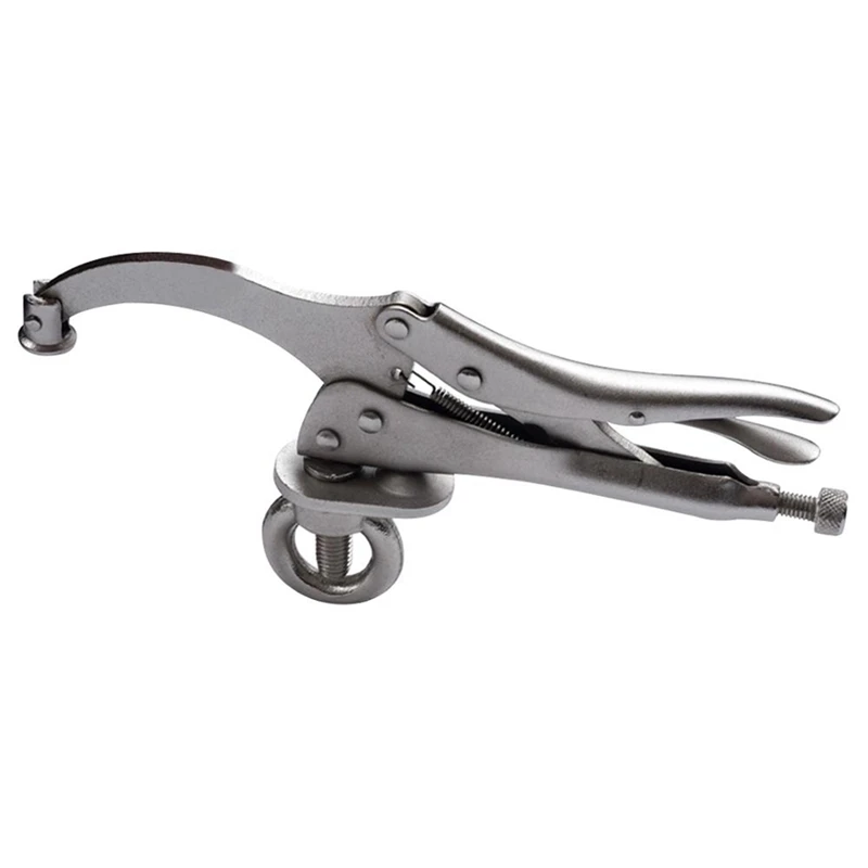 

9-дюймовый сверлильный пресс, тиски, зажим для деревообработки с замком и отсоединяемым рычагом, фиксирующие плоскогубцы