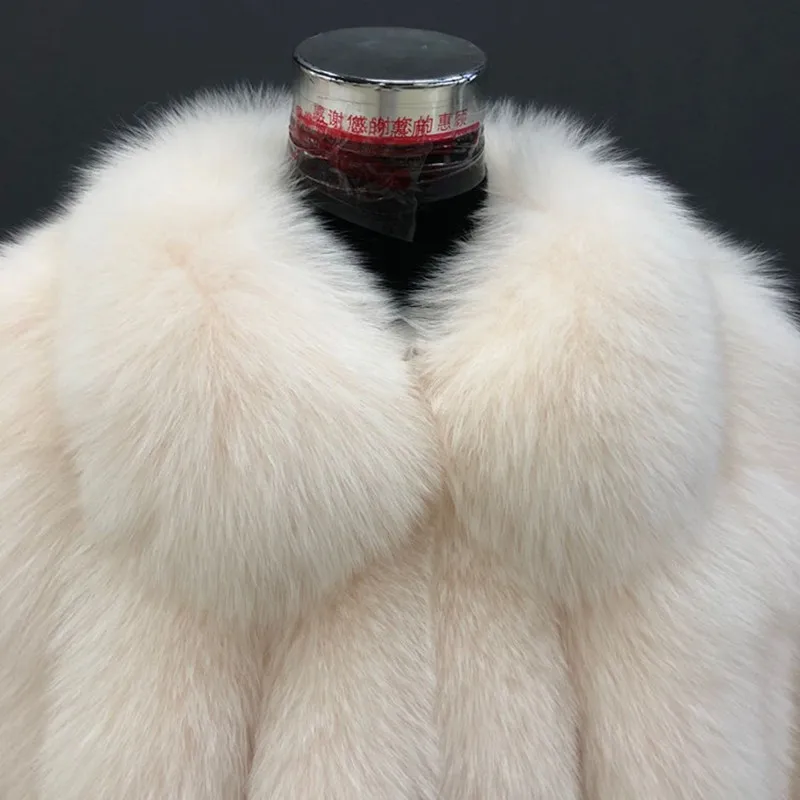 Промоакция Женская куртка меховое пальто мех норки Толстая зимняя уличная