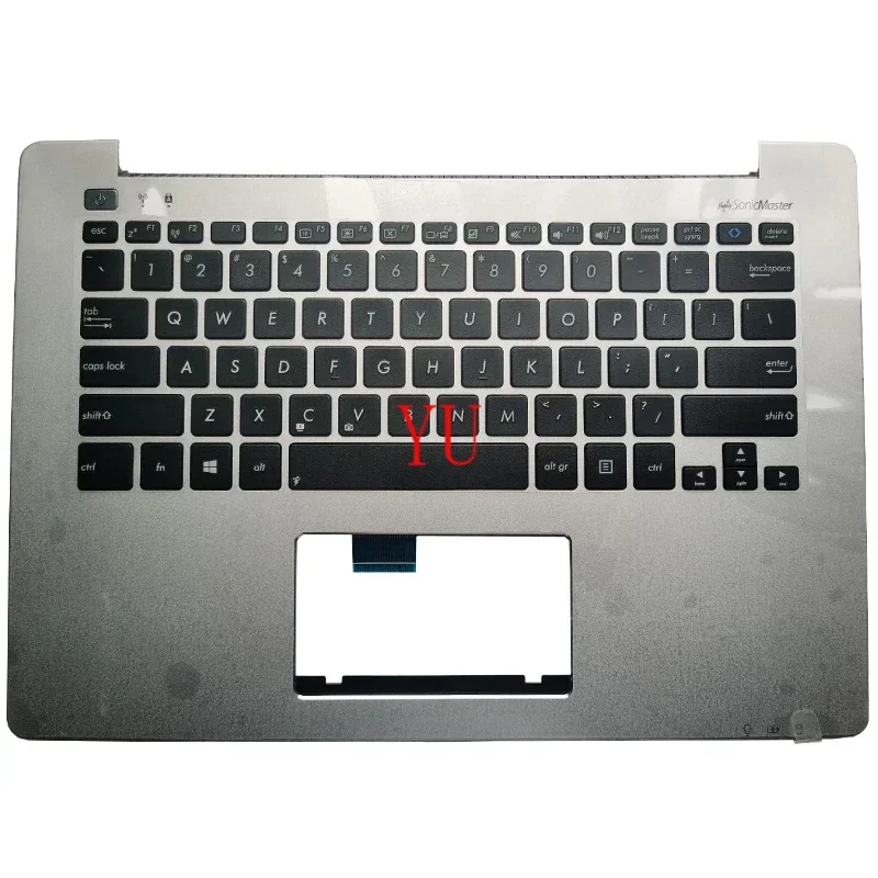US клавиатура для ноутбука Asus VivoBook Q301 Q301L Q301LA Q301LP S301L S301LA S301LP с упором рук