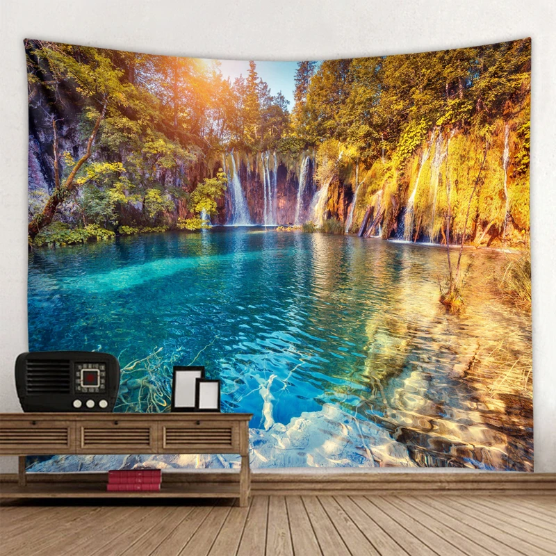 

Sea View Decorative Living Room Tapestry Wall Hanging Indian Mandala Tapestry Hippie Tapestry Bohemian Wall Cloth Ornament