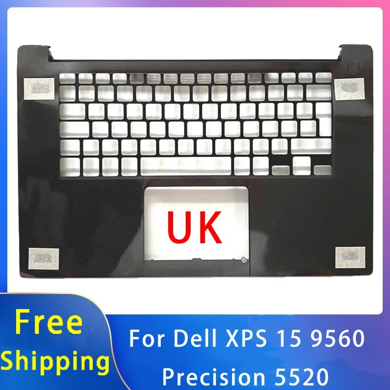 Новинка для Dell XPS 15 9560 Precision 5520 Сменные аксессуары ноутбука UK Упор рук 091Y20 черный